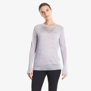 MM Lafleur The Hamilton Sweater Link Knit Silver Mist Size S Small EUC!!!